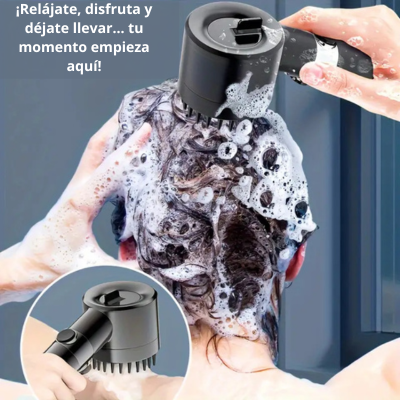 EcoSpa Shower| Cabezal de ducha con masajeador 4 en 1