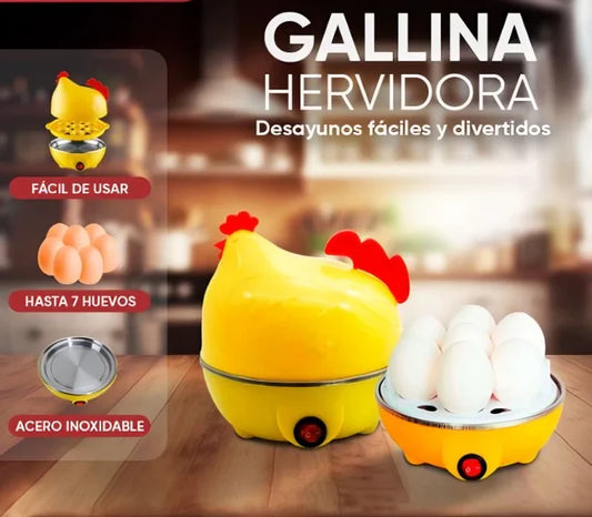 GALLINA HERVIDORA DE HUEVOS