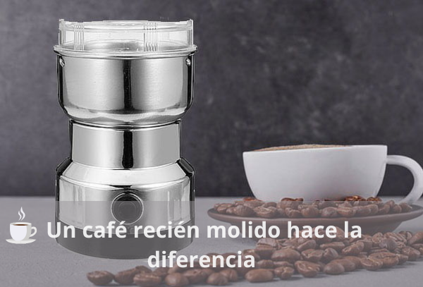 Molino Eléctrico para granos y café